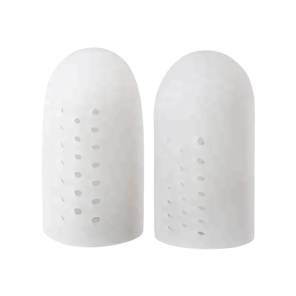 2 Stück Kappe für den grossen Zeh - Weiss - Medium