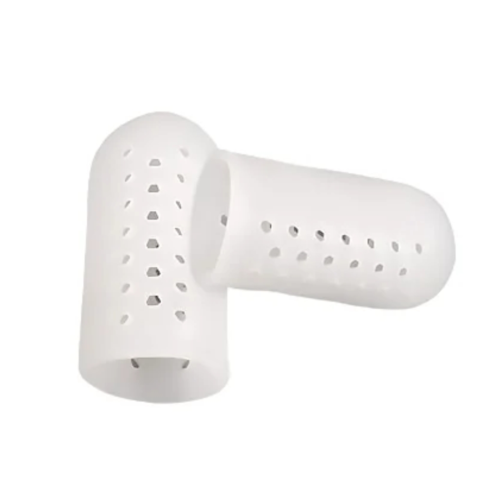 2 Stück Kappe für den grossen Zeh - Weiss - Large