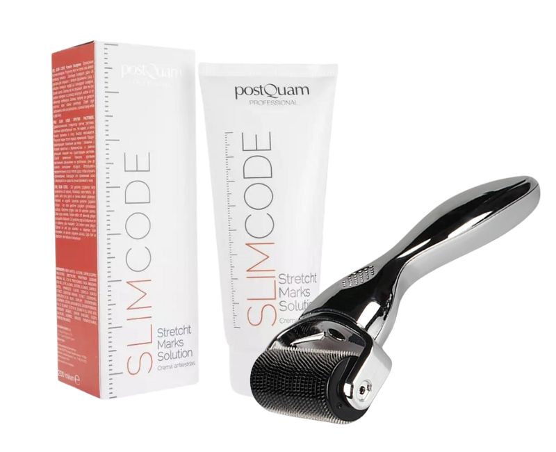 Microneedling-Set zur Hautstraffung am Körper - Silber
