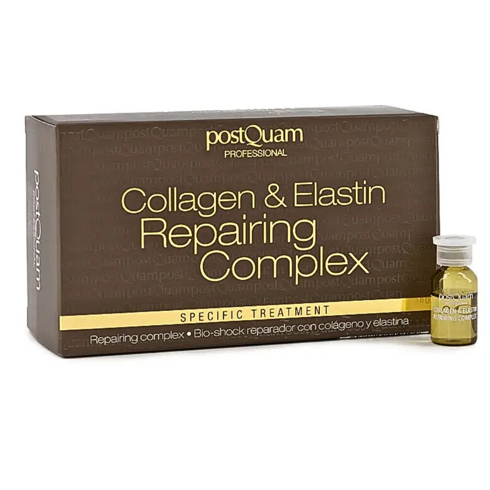Repair-Kur mit Kollagen und Elastin - 12 Ampullen x 3 ml