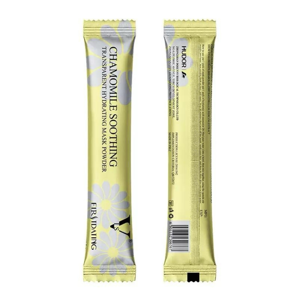 Jelly Pflegemasken Pulverbeutel - mit Algin für eine intensive Hydratation - Kamille