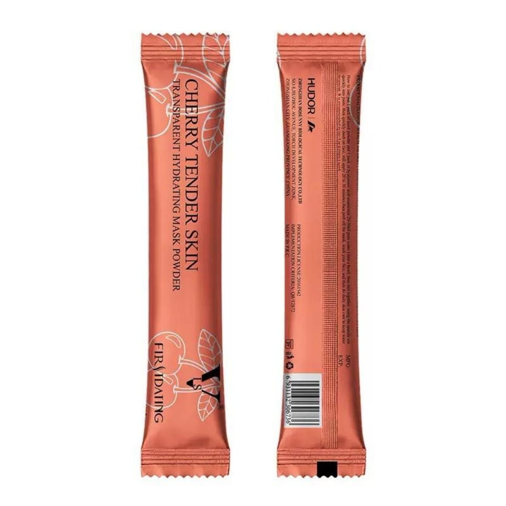 Jelly Pflegemasken Pulverbeutel - mit Algin für eine intensive Hydratation - Cherry