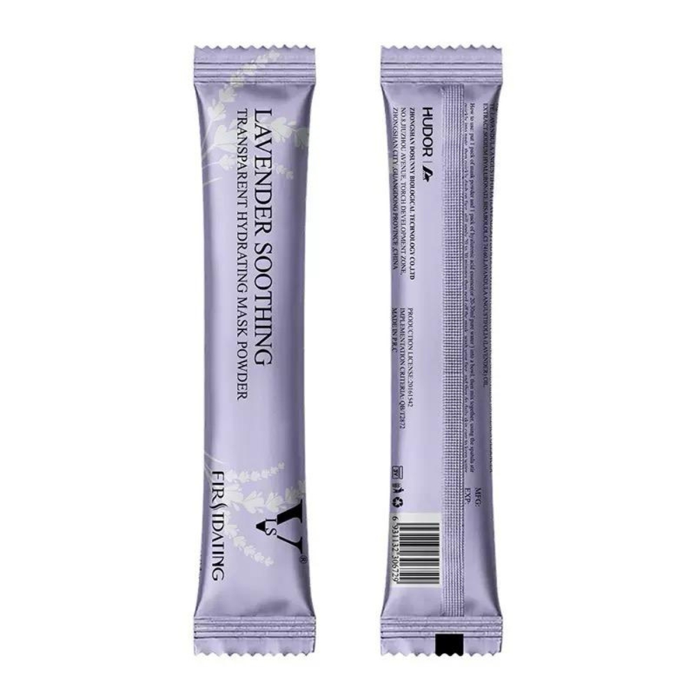 Jelly Pflegemasken Pulverbeutel - mit Algin für eine intensive Hydratation - Lavendel