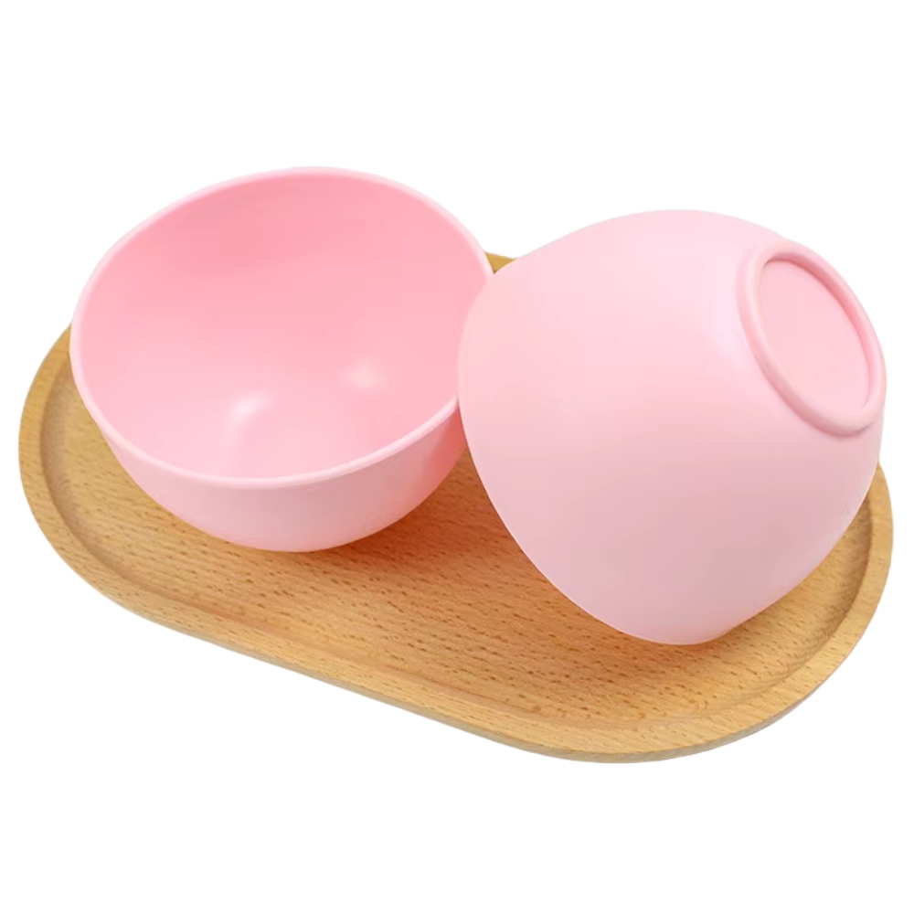 Rührschüssel-Set für Jelly Pflegemasken – mit Spatel in Rosa