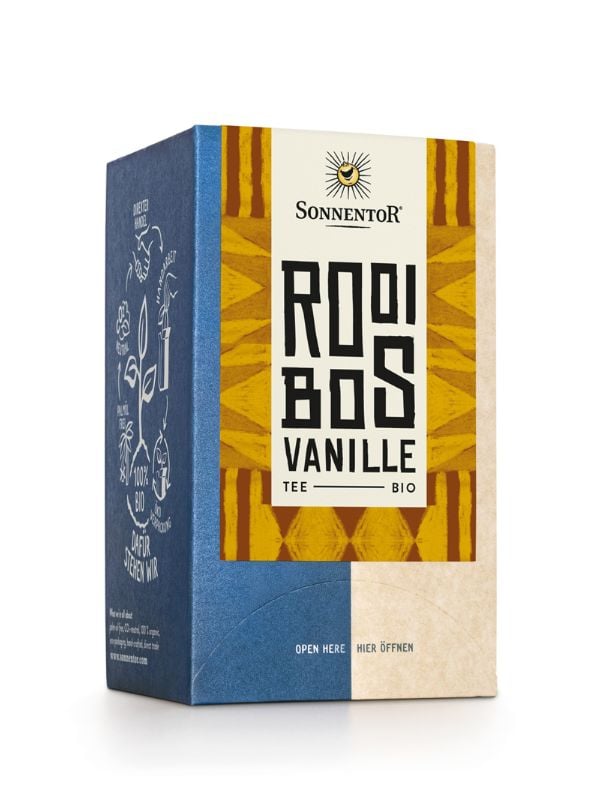 Rooibos Vanille Tee im Beutel