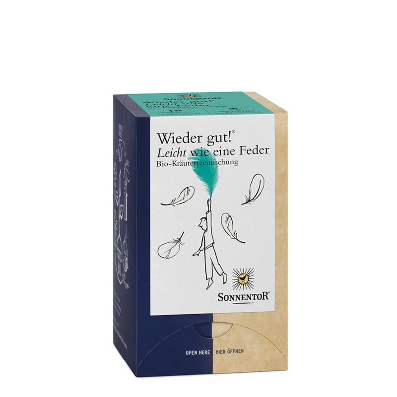 Wieder gut! Leicht wie eine Feder Tee Btl. à18
