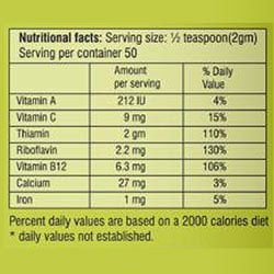 Nährwert-Tabelle Tabelle Nährwerte