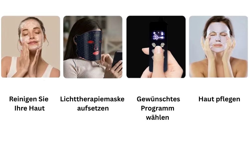 Photonenlicht Gesichtsmaske Photonenlicht Gesichtsmaske