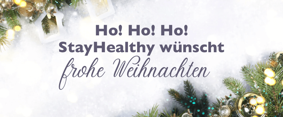 StayHealthy wünscht Ihnen ein frohes Weihnachtsfest!