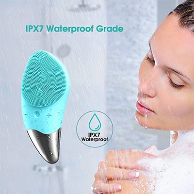 Ultraschall Gesichtsreinigungsbürste Ultraschall Gesichtsreinigungsbürste mit IPX7 Wasserabweisende Technoligie