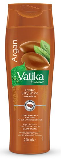 Dabur Vatika Naturals - Arganöl-Shampoo - 200 ml