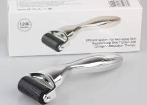 Body Derma Roller 2.00mm - 1200 Nadeln (Handgriff in Farben Gold od. Silber)