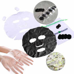 Gesichtsmasken in Tablettenform für Do-it-Yourself Maske - Pack à 10, 15, 25 oder 50 Tabletten